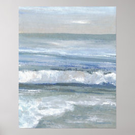 CricketDiane Ocean Beach Art Poster - Ruhe