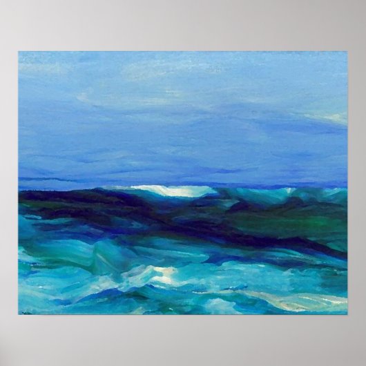 CricketDiane Ocean Beach Poster - Lady of the Sea (Vorne)