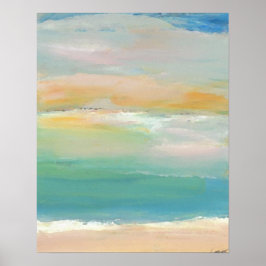 CricketDiane Ocean Beach Poster - Sommertag