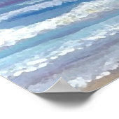 CricketDiane Ocean Poster - Beach Sunset (Ecke)