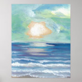 CricketDiane Ocean Poster - Beach Sunset (Vorne)