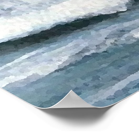 CricketDiane Ocean Poster - Blauer Ozean (Ecke)