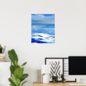 CricketDiane Ocean Poster Distant Sky (Heimbüro)