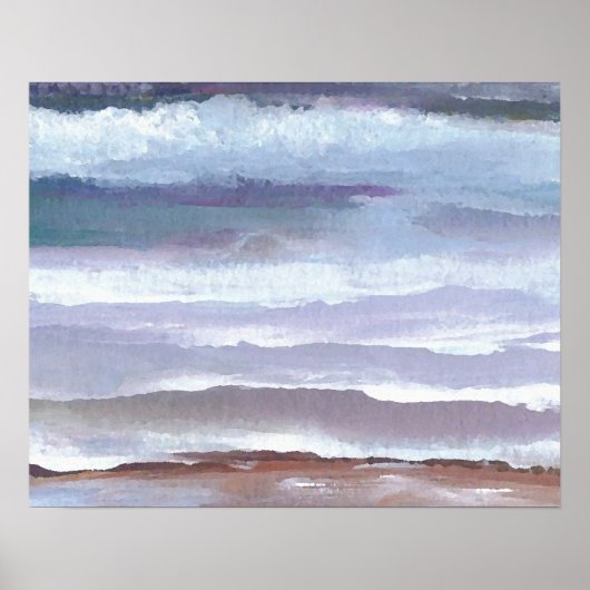 CricketDiane Ocean Poster Drifting on Gentle Waves (Vorne)