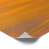 CricketDiane Ocean Poster - Goldene Farben des Son (Ecke)
