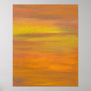 CricketDiane Ocean Poster - Goldene Farben des Son
