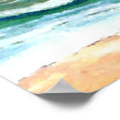 CricketDiane Ocean Poster - Joean Ocean Waves Beac (Ecke)