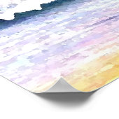 CricketDiane Ocean Poster - Licht 2-2 (Ecke)