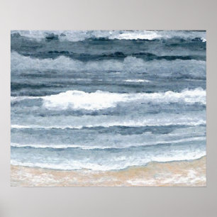 CricketDiane Ocean Poster - Moment in der Zeit