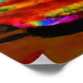 CricketDiane Ocean Poster - Pop Art Sunset (Ecke)