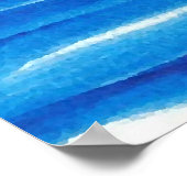 CricketDiane Ocean Poster - Sea Aria Blue Seascape (Ecke)