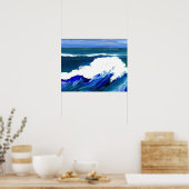 CricketDiane Ocean Poster - Stehende Welle 1 (Küche)