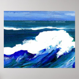 CricketDiane Ocean Poster - Stehende Welle 1