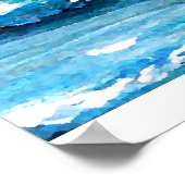 CricketDiane Ocean Poster - Wave Dance (Ecke)