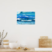 CricketDiane Ocean Poster - Wave Dance (Küche)