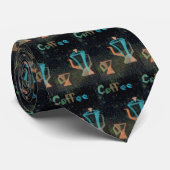 CricketDianes die Krawatten-Kaffee-Kaffee-Kaffee Krawatte (Gerollt)