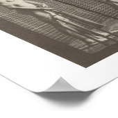 Cricketer, Platte 291 von 'Animal Locomotion', 188 Poster (Ecke)