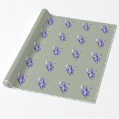 Cricketing Katzen-Geschenke Geschenkpapier (Ungerollt)
