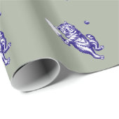 Cricketing Katzen-Geschenke Geschenkpapier (Rolleneckpunkt)