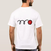 Cricketkleidung für Trainer oder Spieler | Anpassb T-Shirt (Rückseite)