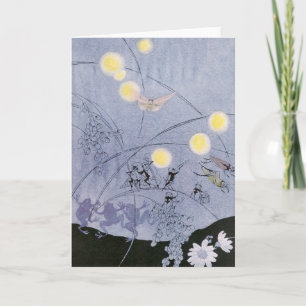 Crickets and Frogs Make Night Music Karte