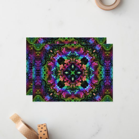 Crickets Pride Mitteilungskarte (Vorderseite/Rückseite Beispiel)