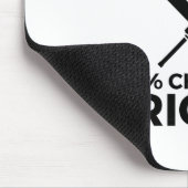 Cricketspieler 10 mousepad (Ecke)
