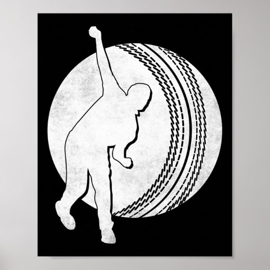 Cricketspieler 12  poster (Vorne)