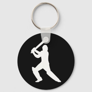 Cricketspieler 1 schlüsselanhänger