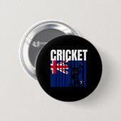 Cricketspieler 4 button (Vorne & Hinten)