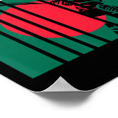 Cricketspieler 5 poster (Ecke)