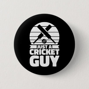 Cricketspieler Cricket Tsman - Schiedsrichter Nur  Button