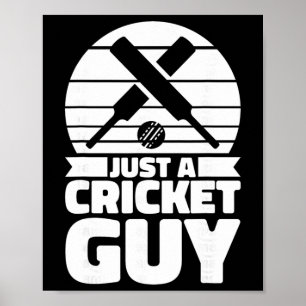 Cricketspieler Cricket Tsman - Schiedsrichter Nur  Poster