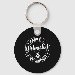 Cricketspieler Cricketing - Leicht Ablenkbar Durch Schlüsselanhänger
