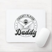Cricketspieler Daddy Mousepad (Mit Mouse)