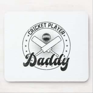Cricketspieler Daddy  Mousepad