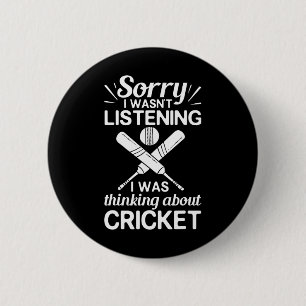 Cricketspieler Ll T Coach Cricketer Button