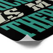 Cricketspieler Training Cricket Poster (Ecke)
