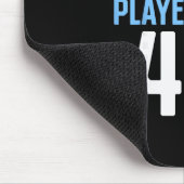 Cricketspieler zum 4. Geburtstag Mousepad (Ecke)