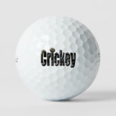 Crickey: Aussie Slang Word made with Crocodiles, Golfball (Vorderseite)