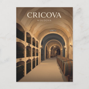 Cricova Weinkeller Moldawien Postkarte