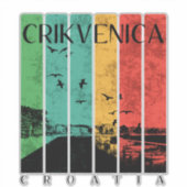Crikvenica  aufkleber (Vorderseite)