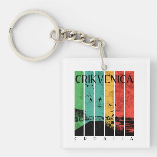Crikvenica  schlüsselanhänger (Vorderseite)