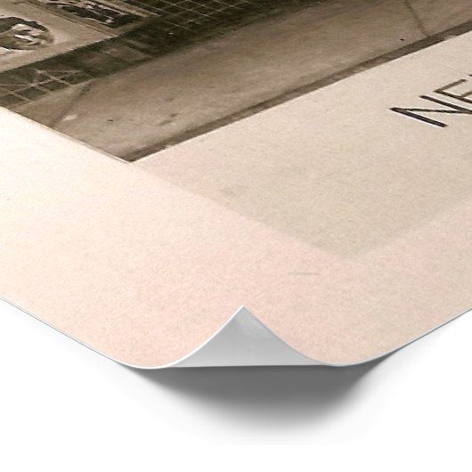 Crim Theater, Vaudeville, Kilgore, TX 1931 / 32 Poster (Ecke)