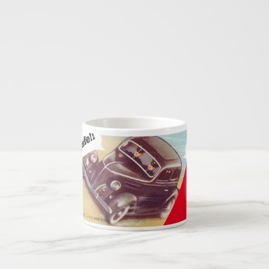 "Crime Club" Espresso Tasse (Vorderseite)