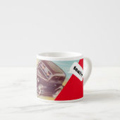 "Crime Club" Espresso Tasse (Vorderseite Rechts)