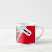 "Crime Club" Espresso Tasse (Rechts)