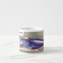 "Crime Club" Espresso Tasse