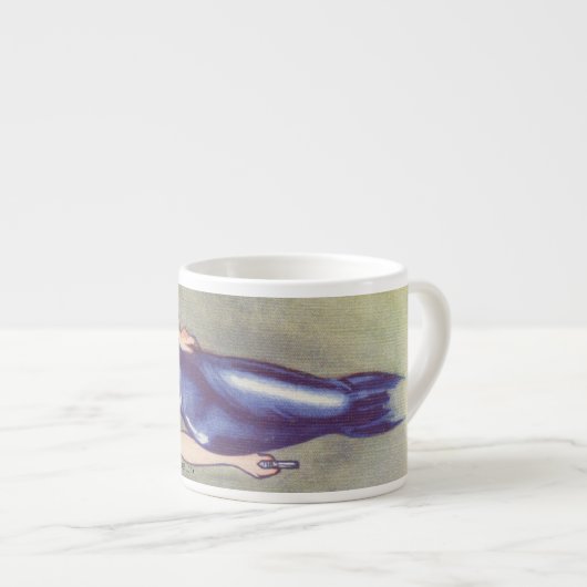 "Crime Club" Espresso Tasse (Vorderseite Rechts)