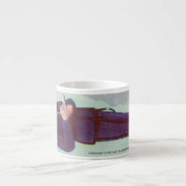 "Crime Club" Espresso Tasse